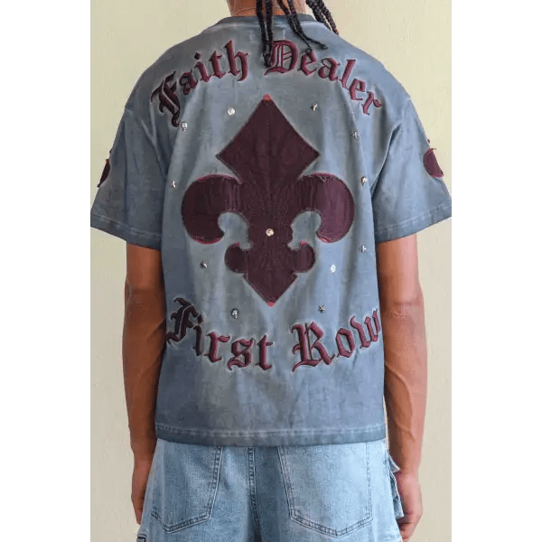 First row faith dealer a sacred vow washed t-shirt by FIRST ROW