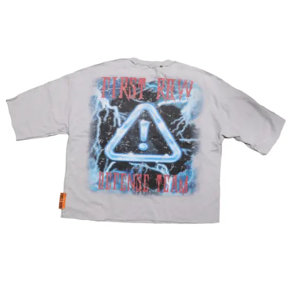 First row panther stone t-shirt - T-SHIRT