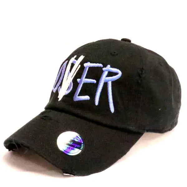 Fl lover loser dad hat - OSFA / BLACK - HATS