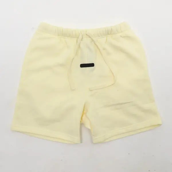 Focus clean sweatshort - LARGE / YELLOW - SHORTS