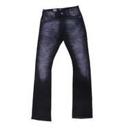 Focus clean white wash stack denim - DENIM