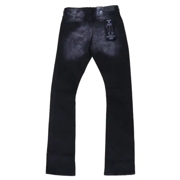 Focus clean white wash stack denim - DENIM