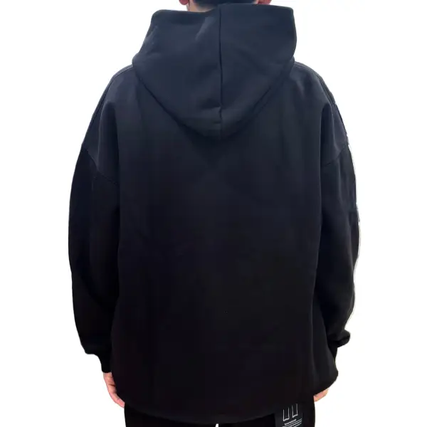 Focus crystal embd crop hoodie - HOODIE