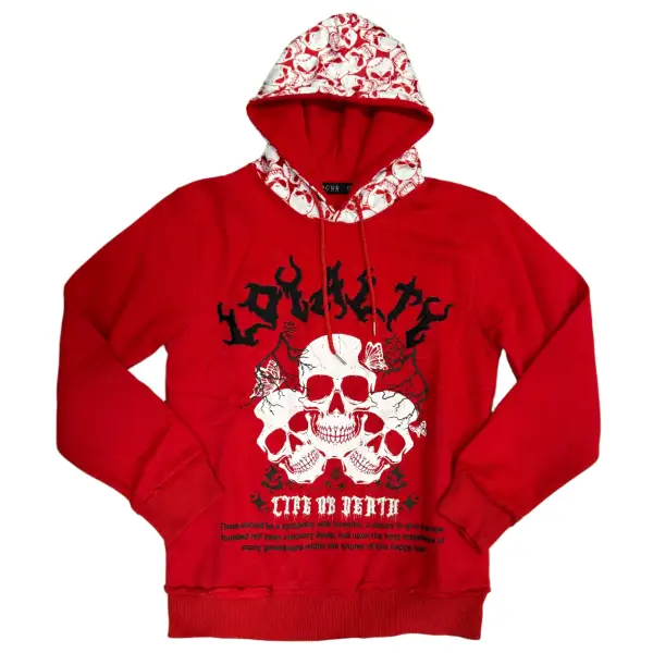 Focus loyalty skulls hoodie - HOODIE