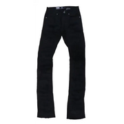 Focus ripped and repair stacked denim - DENIM