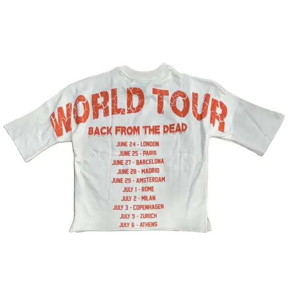 Focus rockstar rhinestone t-shirt - T-SHIRT