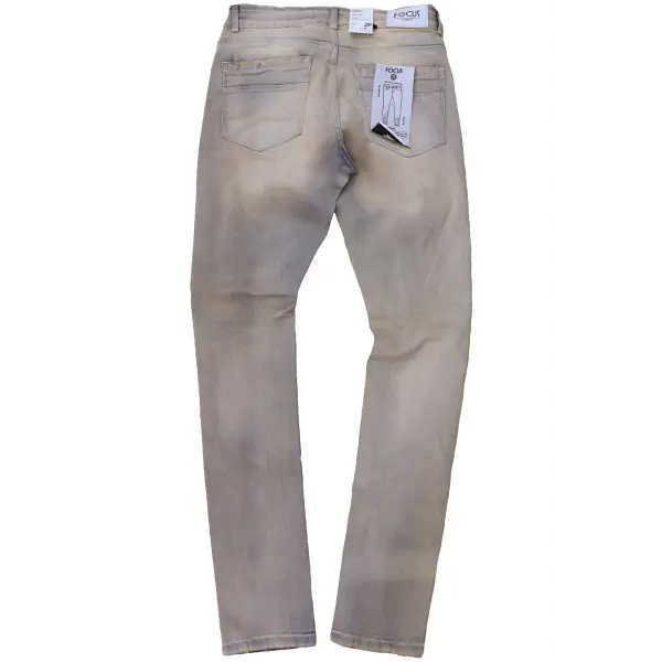 Focus slim clean wash denim - DENIM