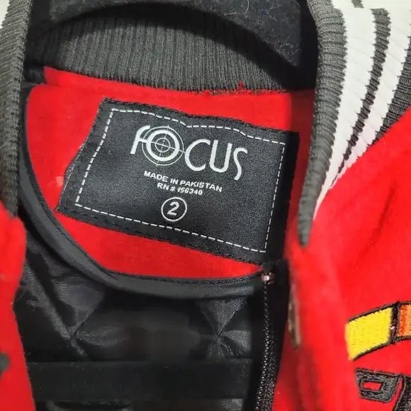 focus speed varsity jacket by FOCUS
