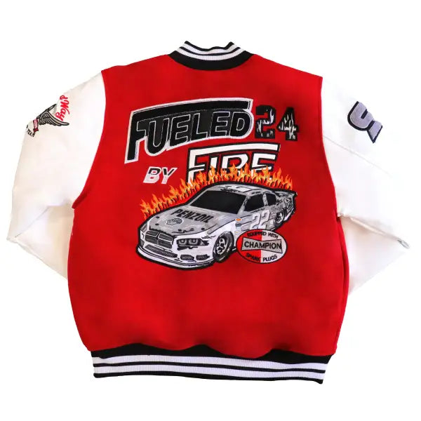 focus speed varsity jacket - JACKET