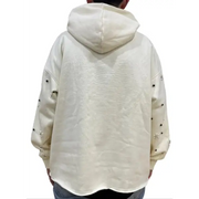 Focus starburst crystal hoodie - HOODIE