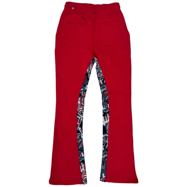 Focus tapestry flare sweatpant - SWEAT PANT