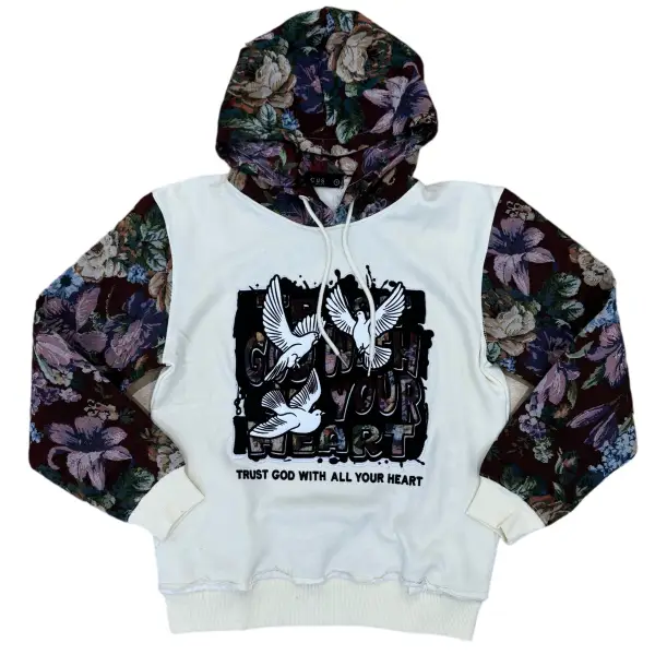 Focus tapestry hoodie - HOODIE