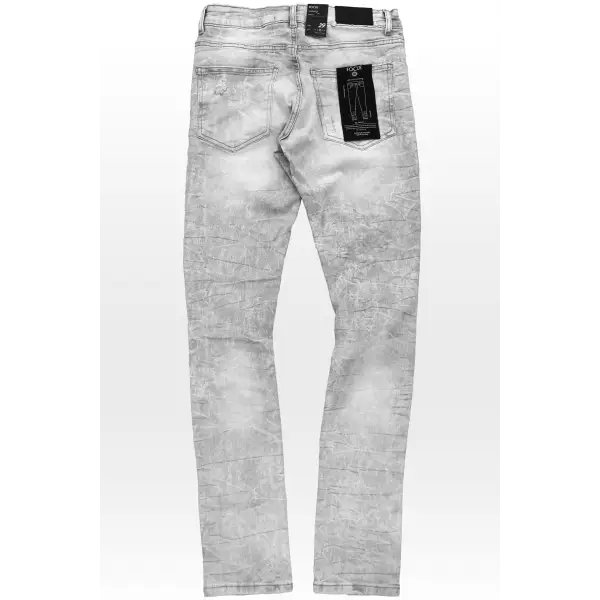 Focus Teared Distressed Denim – Trendy Washed & Ripped Jeans for Modern Looks - DENIM