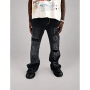Forever hungry flared denim - DENIM - Cityswagusa.com