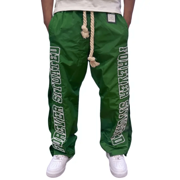Forever situated nylon squishy track pant by FOREVER SITUATED