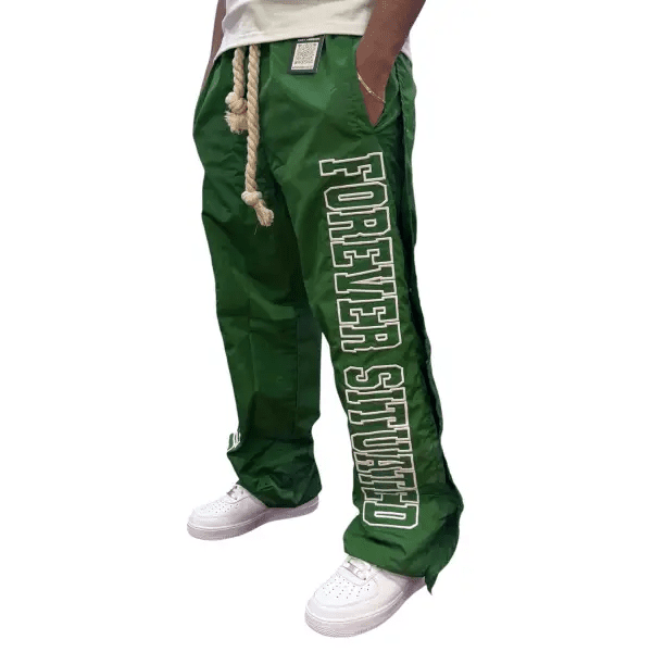 Forever situated nylon squishy track pant by FOREVER SITUATED