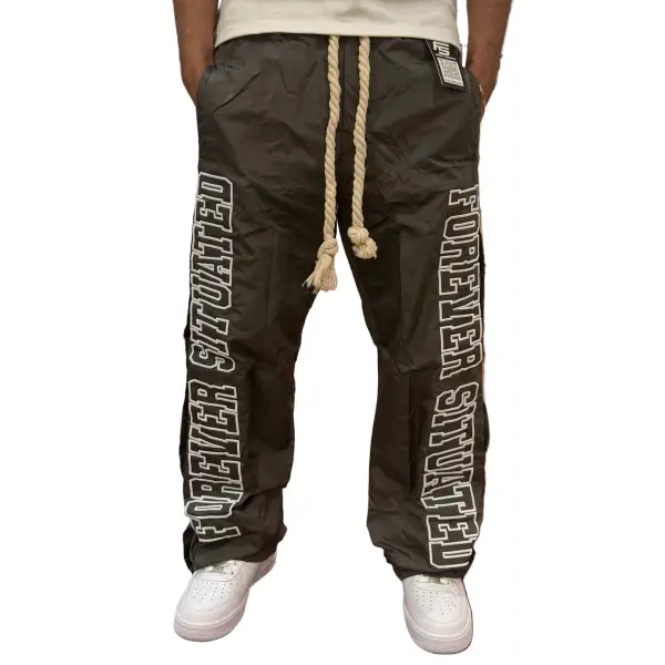 Forever situated nylon squishy track pant - TRACK PANT