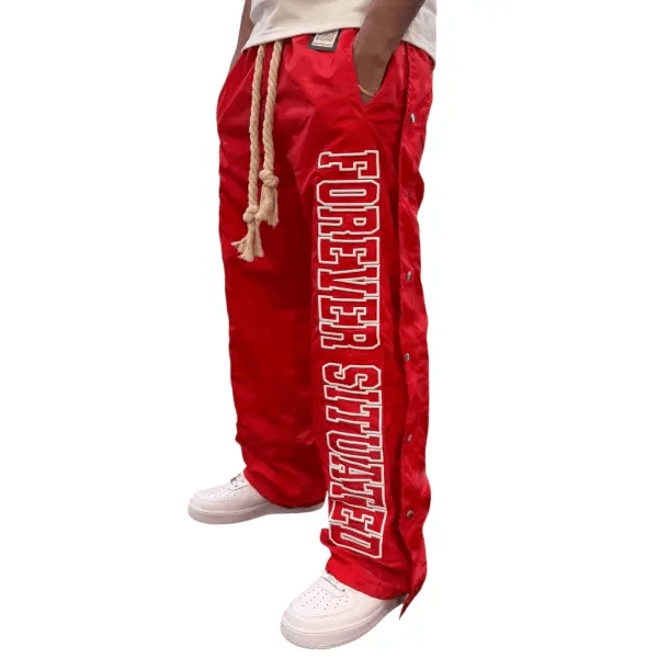 Forever situated nylon squishy track pant - TRACK PANT - Cityswagusa.com