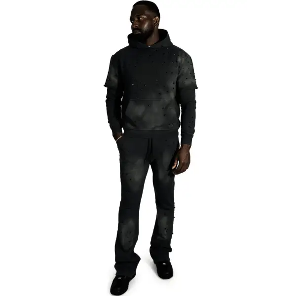 Frost originals bellucci hoodie set - SMALL / BLACK - SWEATSUITS