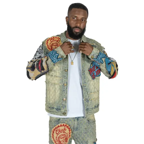 Frost originals braveheart denim jacket - JACKET