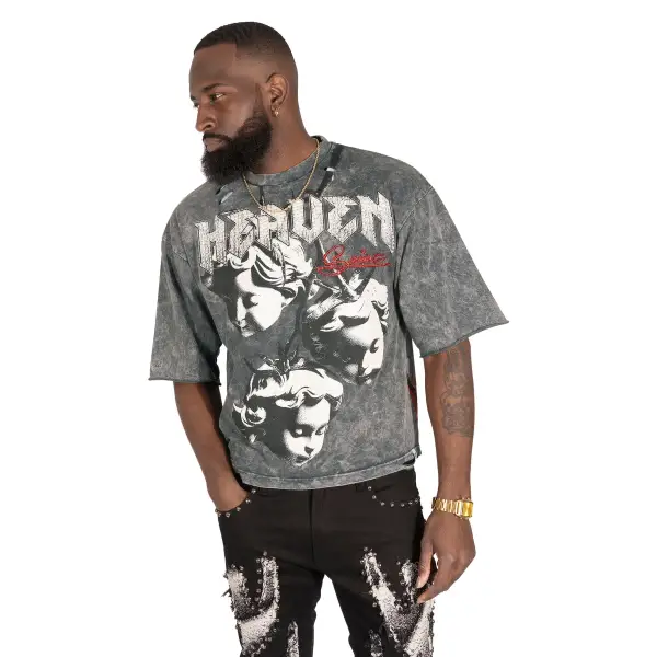 Frost originals crop heaven t-shirt - T-SHIRT
