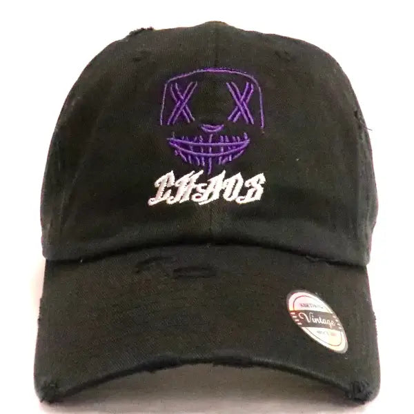 Fs chaos mask dad hat - OSFA / BLACK - HATS