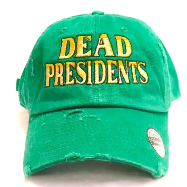 Fs dead presidents dad hat - OSFA / GREEN - HATS