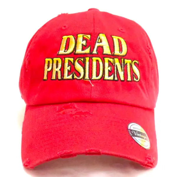 Fs dead presidents dad hat - OSFA / RED - HATS