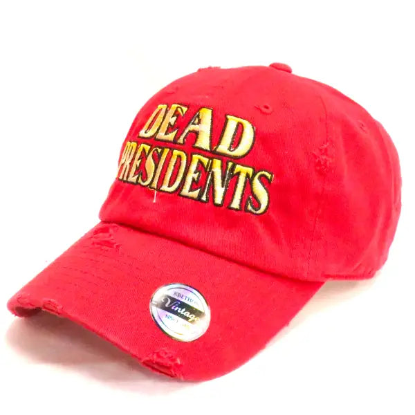 Fs dead presidents dad hat - OSFA / RED - HATS