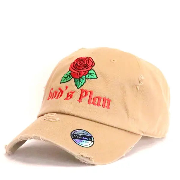 Fs gods plan dad hat - OSFA / BEIGE - HATS