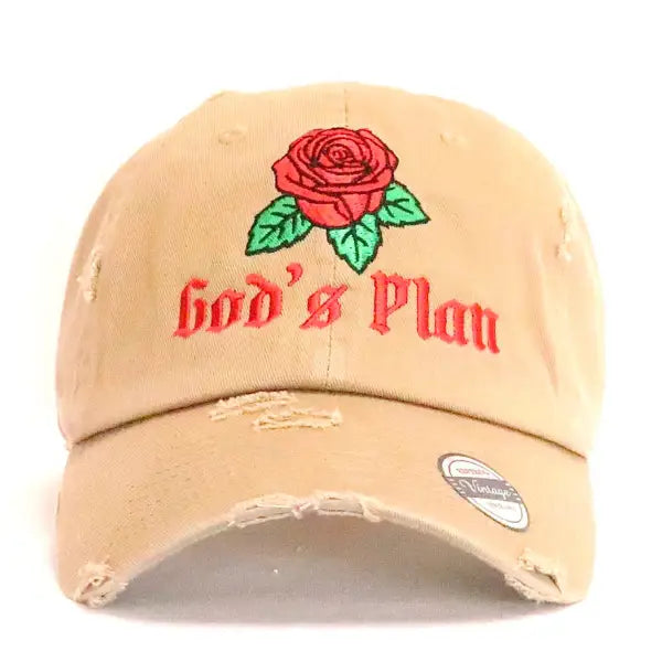 Fs gods plan dad hat - OSFA / BEIGE - HATS