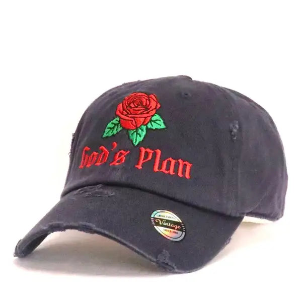 Fs gods plan dad hat - OSFA / NAVY - HATS