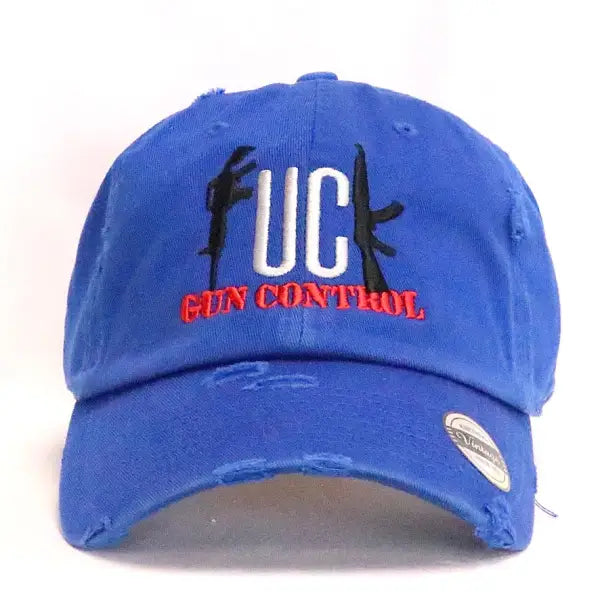 Fs gun control dad hat - OSFA / ROYAL - HATS