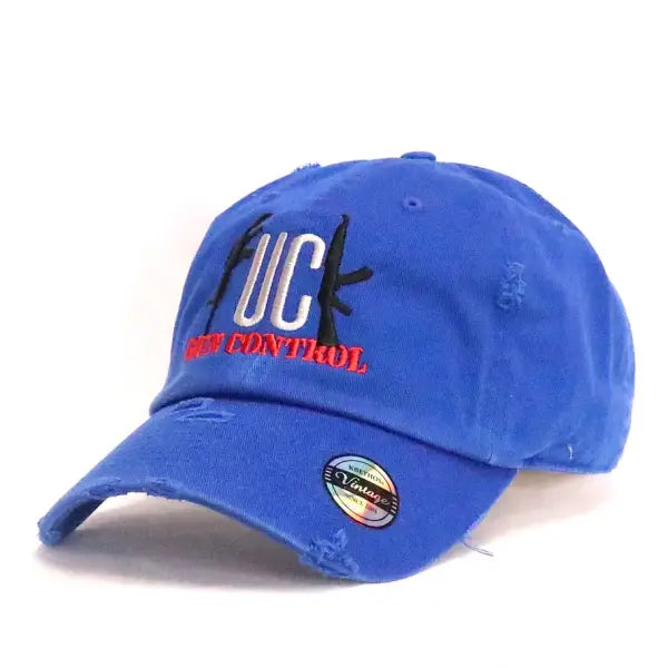 Fs gun control dad hat - OSFA / ROYAL - HATS