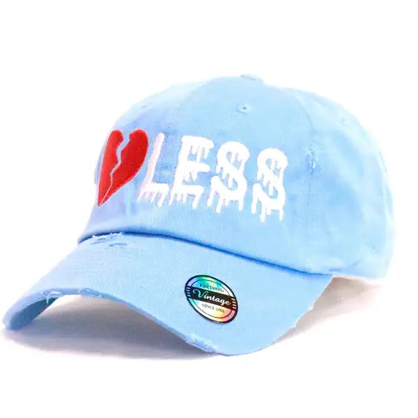 Fs heart less dad hat - OSFA / LT.BLU - HATS