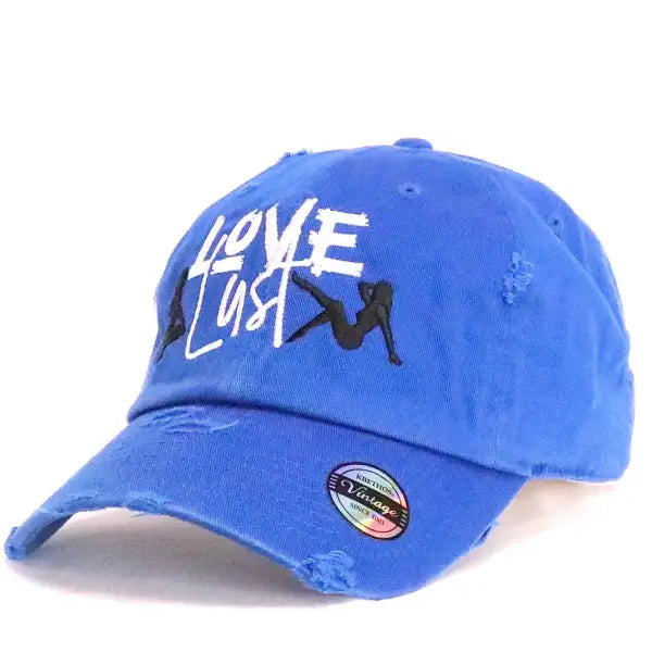 Fs love lust dad hat - OSFA / ROYAL - HATS