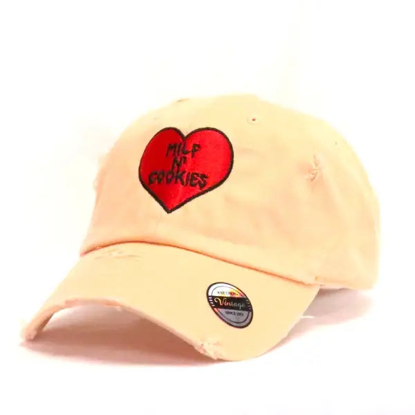 Fs milf & cookies dad hat - OSFA / PEACH - HATS