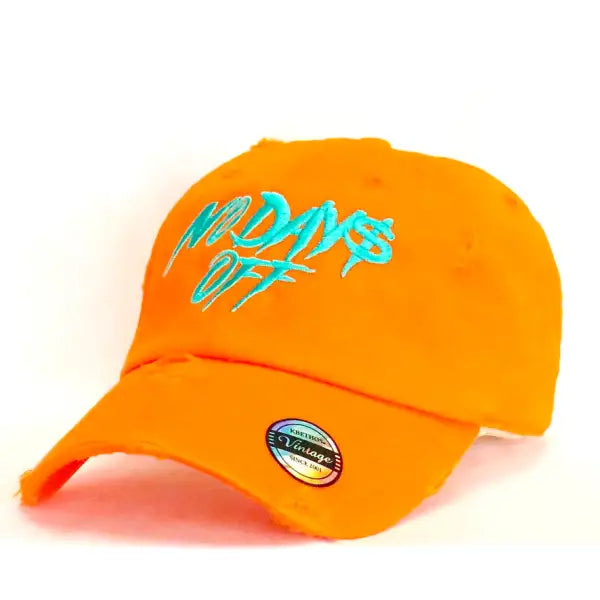 Fs no days off dad hat - OSFA / ORANGE - HATS