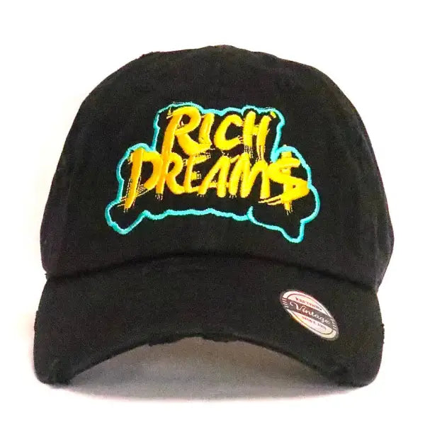 Fs rich dreams dad hat - OSFA / BLACK - HATS