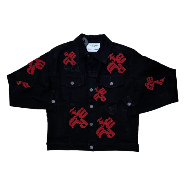 Fwrd embossed logo denim jacket - JACKET