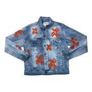 Fwrd embossed logo denim jacket - JACKET