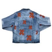 Fwrd embossed logo denim jacket - JACKET
