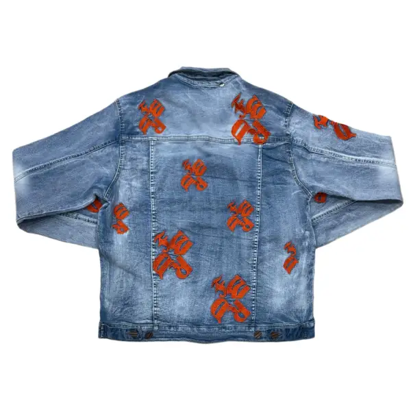 Fwrd embossed logo denim jacket - JACKET