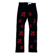 Fwrd embossed logo straight fit denim - DENIM