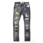 Fwrd patchwork denim - 29W/32L / VINTAGE - DENIM