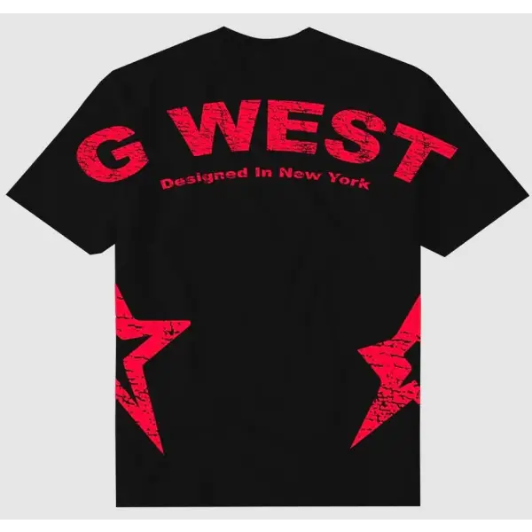 G-West arch logo t-shirt - T-SHIRT