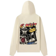 G-West cosmic sky ride double hit hoodie - HOODIE