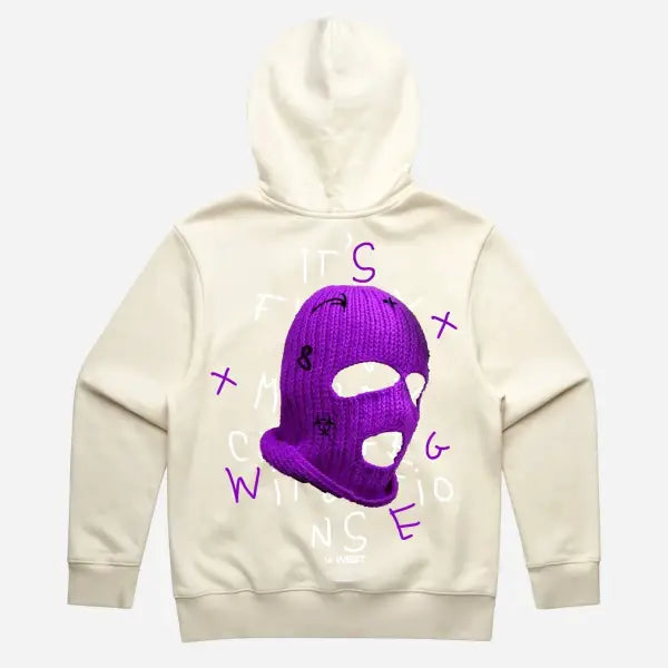 G-west ski mask heavy premium hoodie - HOODIE