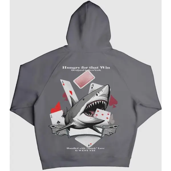 G-west spades of sharks hoodie - HOODIE