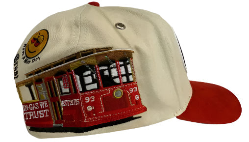 Gas 49ers trucket hat - OSFA / CREAM - HATS